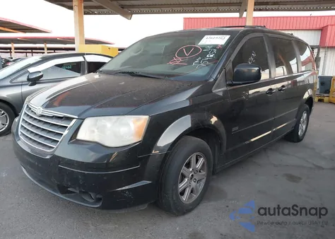 2008 Chrysler Town & Country Touring из США, поврежденный, VIN 2A8HR54P48R754252